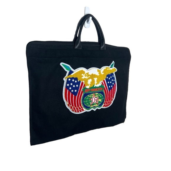 Rare NWOT Jeff Hamilton Wool Garment Care On Travel Bag - Picture 3 of 16